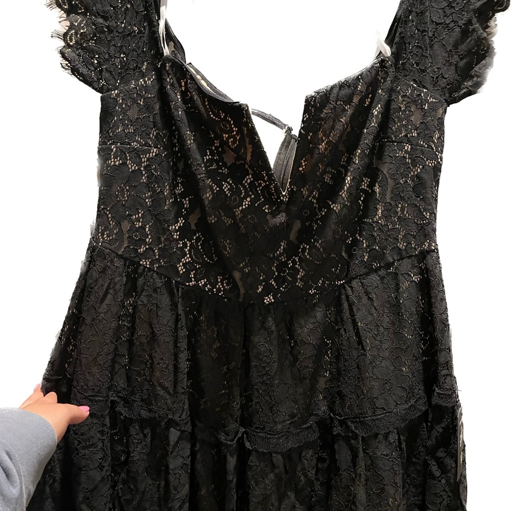 Gown, black